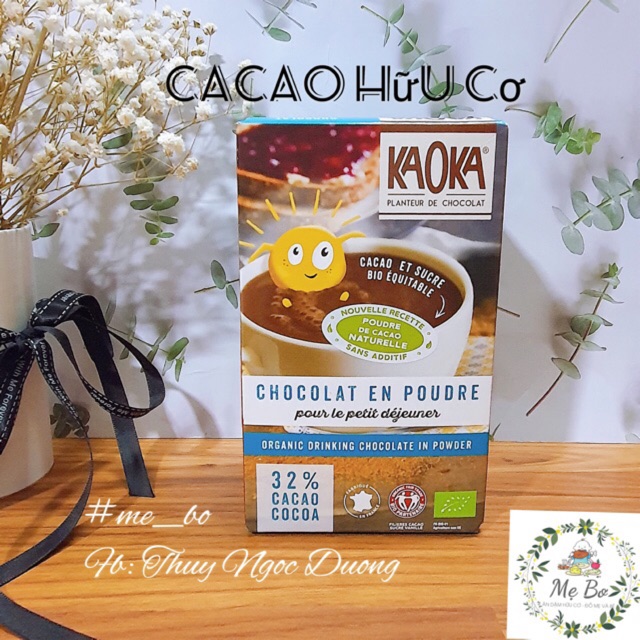 [KAOKA] BỘT CACAO HỮU CƠ KAOKA (gói lẻ 50g)
