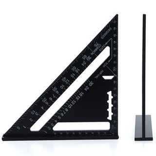 THƯỚC EKE GÓC VUÔNG HỢP KIM NHÔM, THUỐC ĐO GÓC, THƯỚC TAM GIÁC ĐA NĂNG 30CM