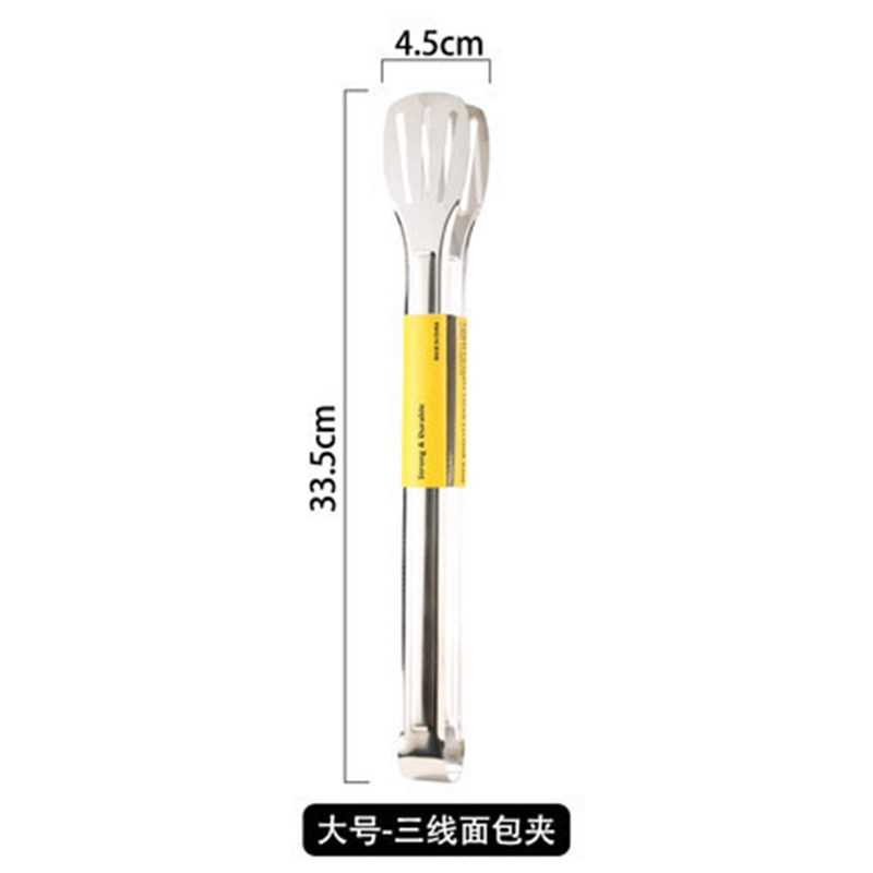 Kẹp gắp thức ăn bằng thép không gỉ tiện lợi
