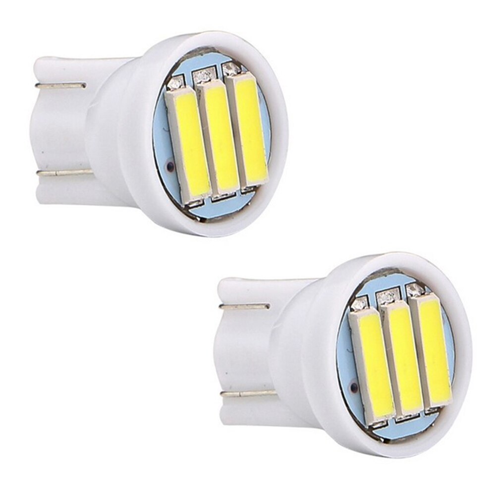 Set 10 Đèn Led T10 7020 3smd Tiết Kiệm Năng Lượng Gắn Đuôi Xe Ô Tô