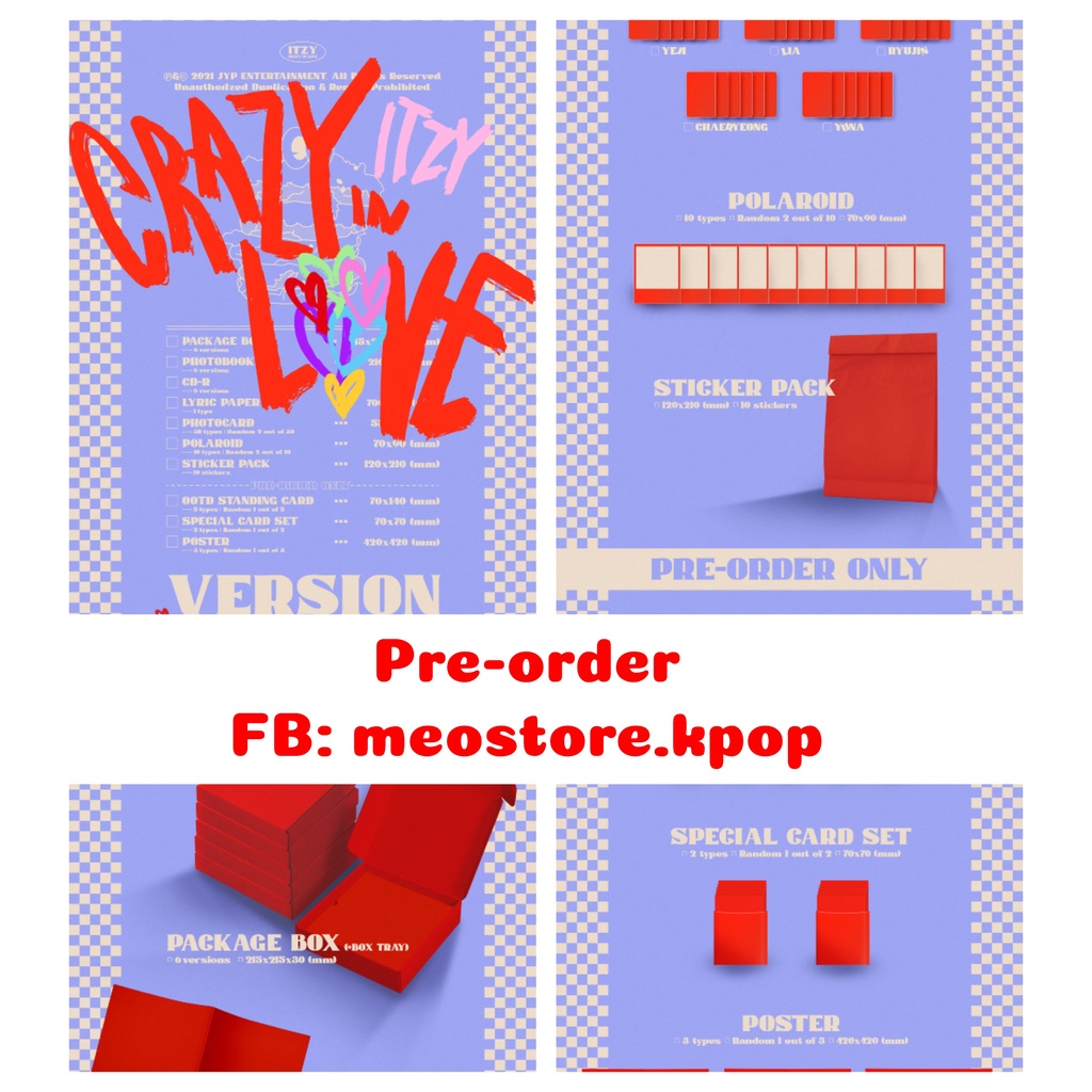 [Méo Store] Order Album ITZY