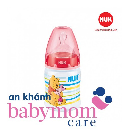 { BB223 } BÌNH SỮA NUK PREMIUM CHOICE+ NHỰA PP 150ML NÚM TI S1 - M (DISNEY) ( MKBLN )