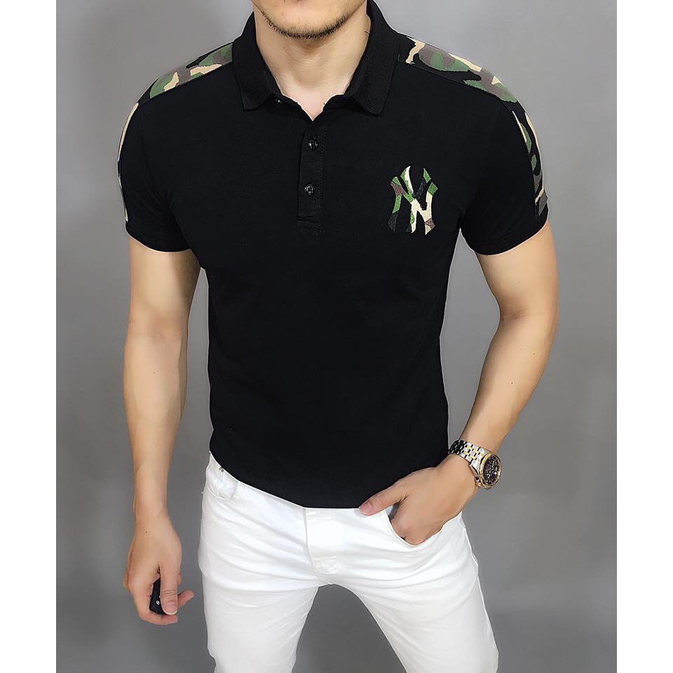 Áo Thun Nam Có Cổ Nhiều Mẫu Chất Đẹp Vải Cotton Cao Cấp VNXK