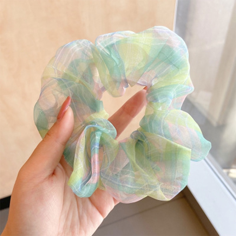 Dây Buộc Tóc Co Giãn Nhiều Màu Sắc Thời Trang Cho Nữ