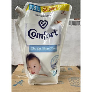 Túi Nước Xả Vải Comfort Cho Da Nhạy Cảm 1,7L (Mầu Trắng)