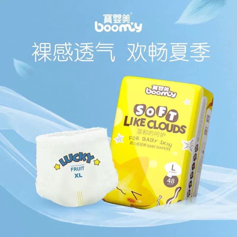 Bỉm Boomy Dán/Quần S120/M104/M100/L96/XL92/XXL88/XXXL84