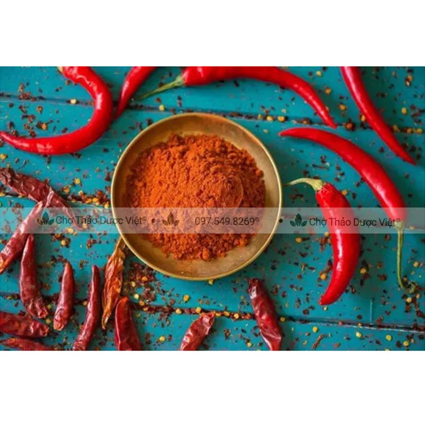 Bột ớt khô nguyên chất 1kg ( Bột ớt Huế cay nồng làm sa tế, kim chi Hàn Quốc)-Chợ Thảo Dược Việt