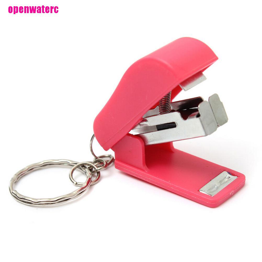 Móc Khóa Bấm Ghim Mini Dễ Thương Tiện Dụng Cho Trường Học / Văn Phòng