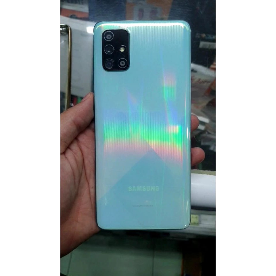 Dán lưng Samsung A71 bằng tấm ppf sắc màu cực quang tuyệt đẹp