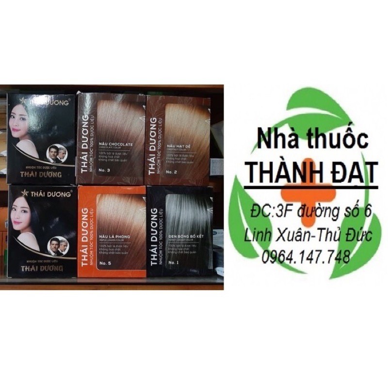 1 gói nhuộm đen thái dương