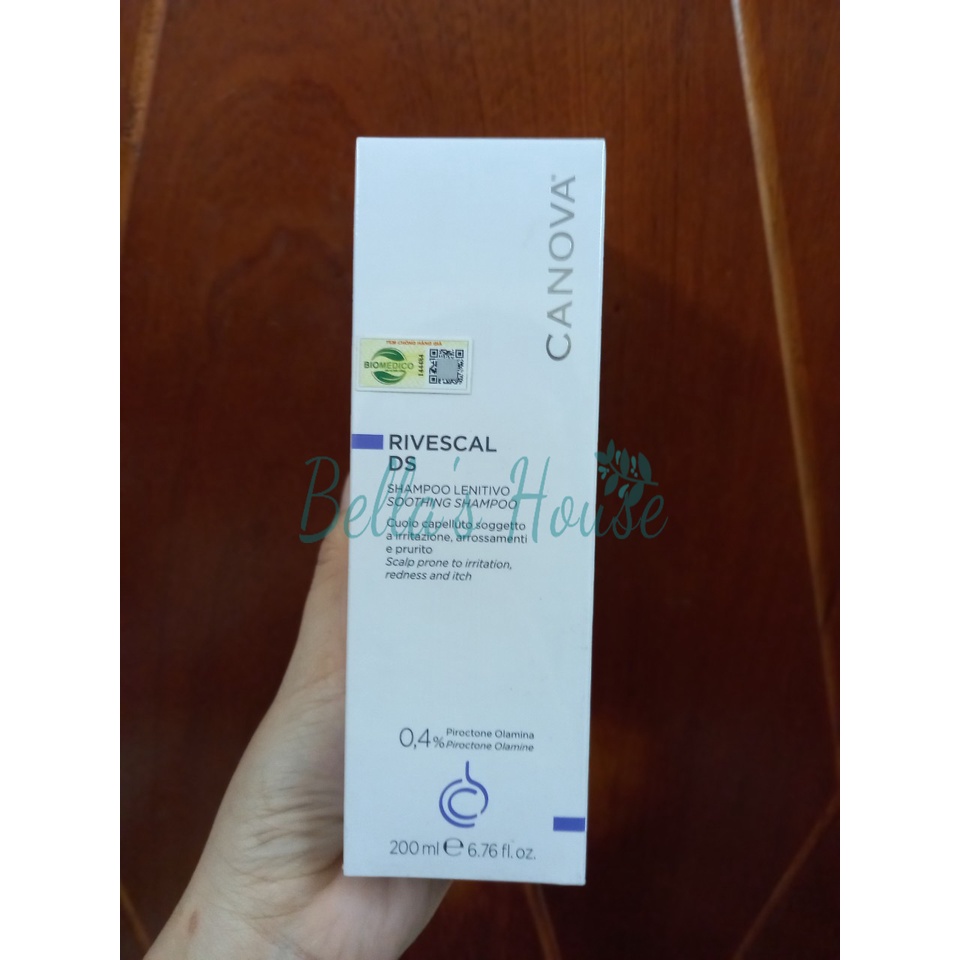 Gel Chống Nấm Làm Dịu Da, Ngăn Ngừa Tiết Bã Nhờn 50mL - CANOVA Rivescal DS Soothing Gel.