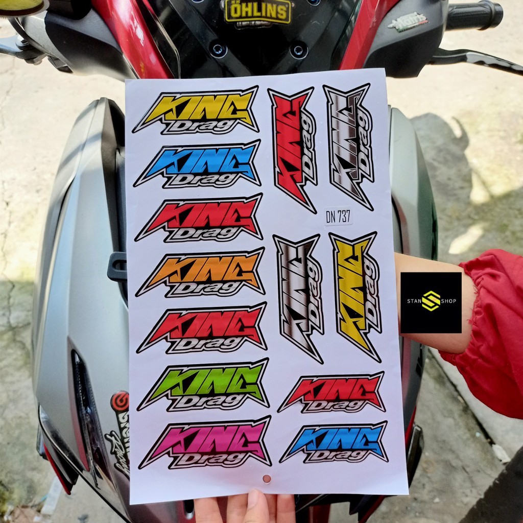 Tem nổi King Drag siêu chất đủ màu