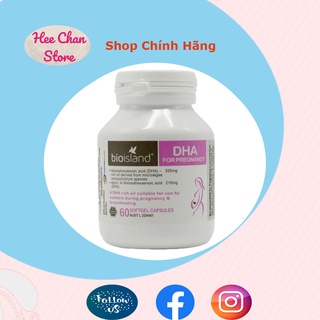 DHA bầu (Bioisland Úc) 60 viên  {Bill Chemistwarehouse}