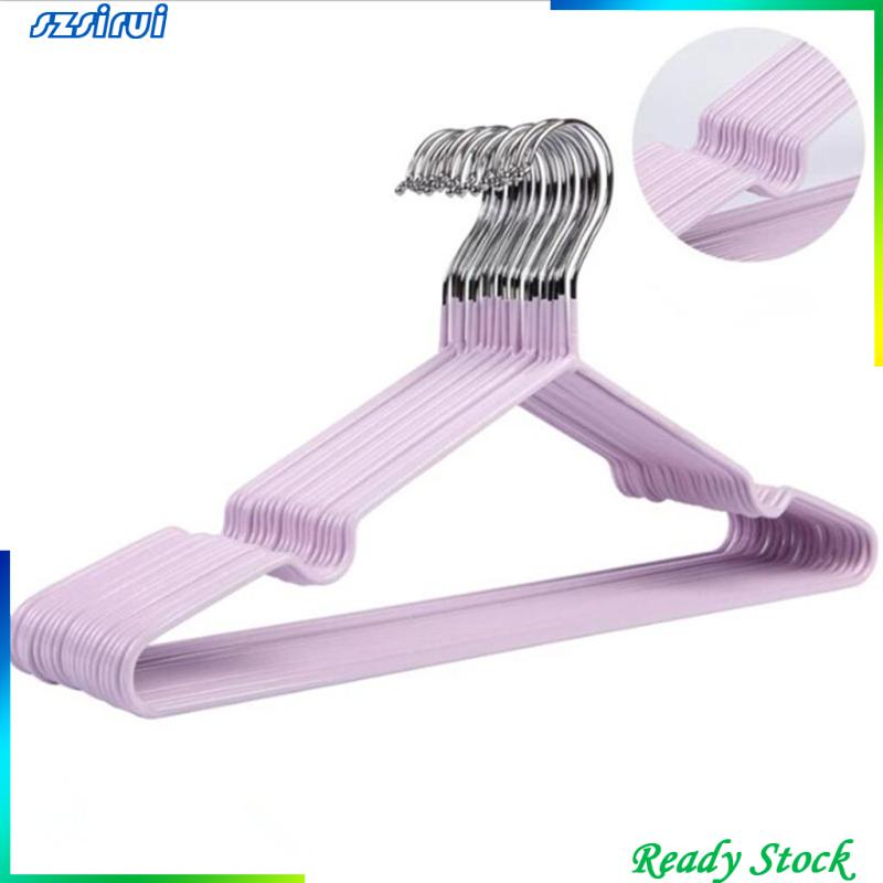Giá Đỡ Treo Quần Áo Bằng Thép Mạ Vàng PVC Tiện Dụng