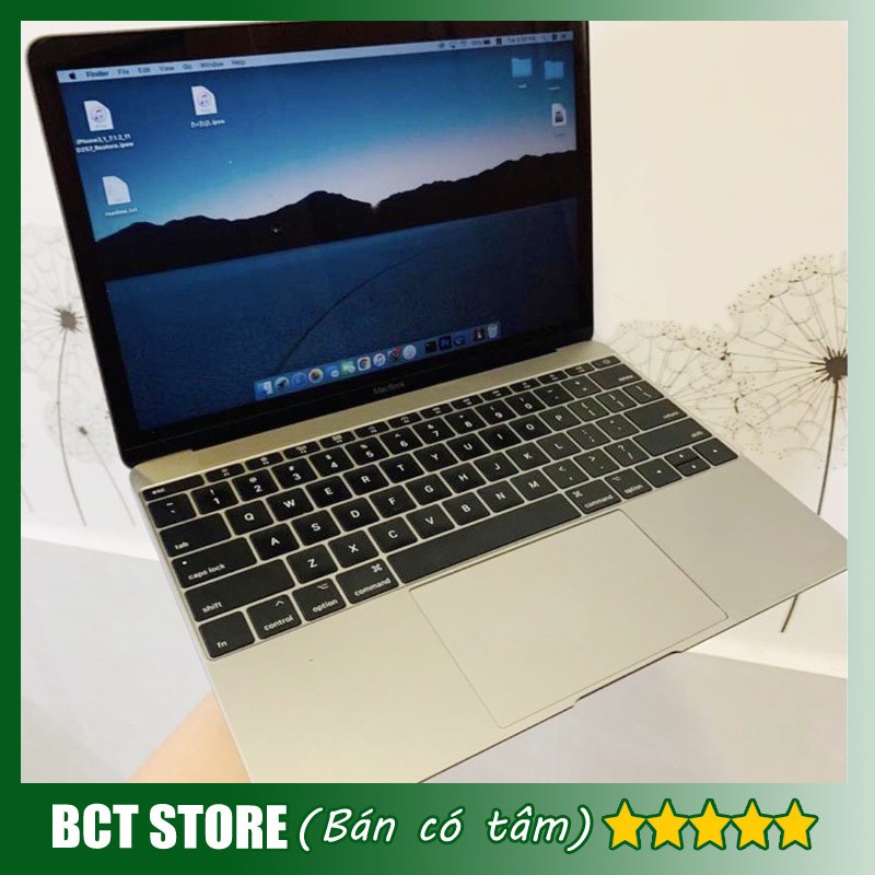 Laptop New Macbook 12 inch 2017 nặng 0.92Kg