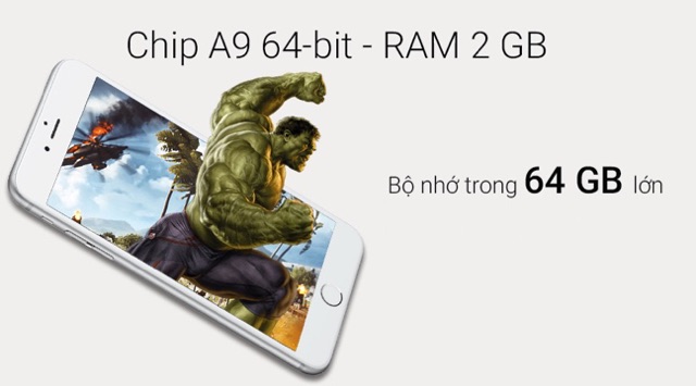 Điện Thoại Apple Iphone 6s plus ( 2GB/64GB ). Hàng cũ đẹp 90-95% .