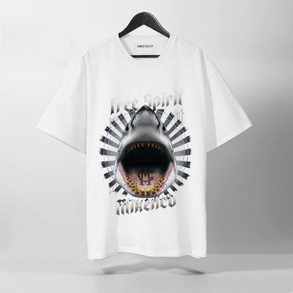 Áo Thun Tay Lỡ MIKENCO FREE SPIRIT, áo phông unisex Form rộng oversize, chất liệu Cotton. KKIM Shop