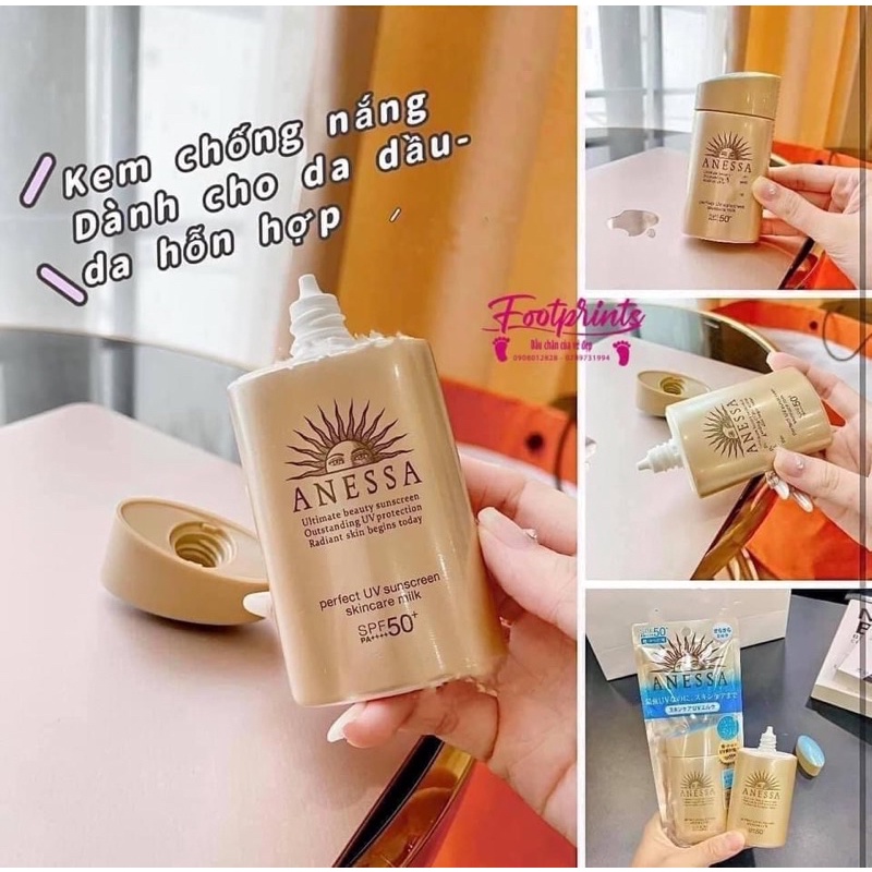 Sữa Chống Nắng ANESSA Dành Cho Da Nhạy Cảm Hàng Chính Hãng