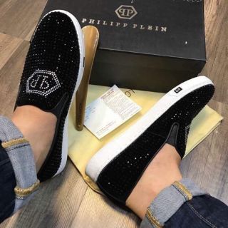 Giày lười đính đá PP nam