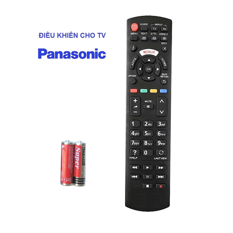 Remote Điều Khiển Tivi .PANASONIC, Internet Smart TV Netflix