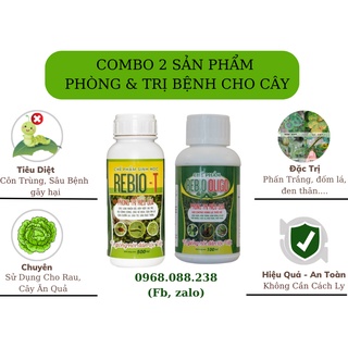 Combo 2 sản phẩm 𝐑𝐄𝐁𝐈𝐎 𝐓 𝐯𝐚̀ 𝐎𝐋𝐈𝐆𝐎 𝟏𝟎𝟎𝐦𝐥💥CHÍNH HÃNG💥 Phòng và trị bệnh: rầy rệp, trĩ ,nhện, thán thư, nấm các loại...
