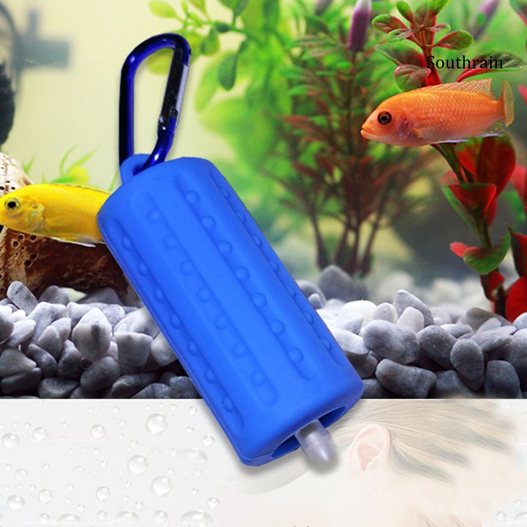 (Hàng Mới Về) Máy Bơm Oxy Cho Bể Cá Tiết Kiệm Năng Lượng Bằng Silicon