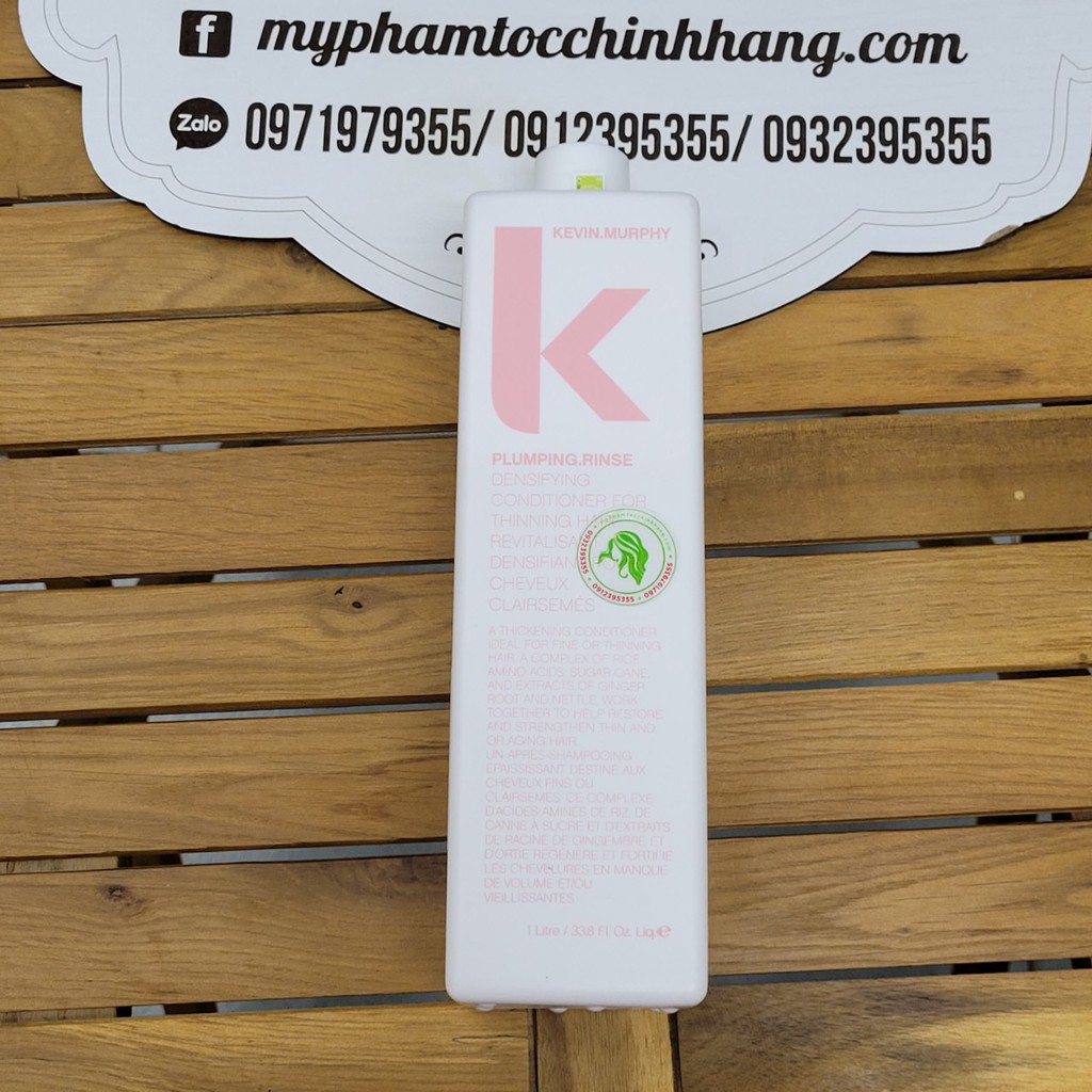 DẦU GỘI XẢ CHO TÓC ÍT, MỎNG, RỤNG KEVIN MURPHY PLUMPING 1000ML