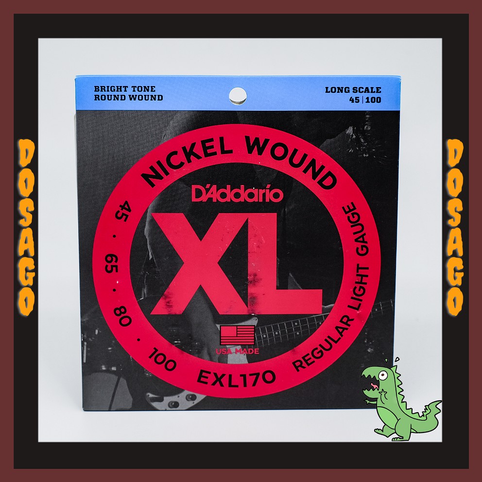 Siêu Khuyến mãi - Dây đàn bass D'addario 4 dây và 5 dây
