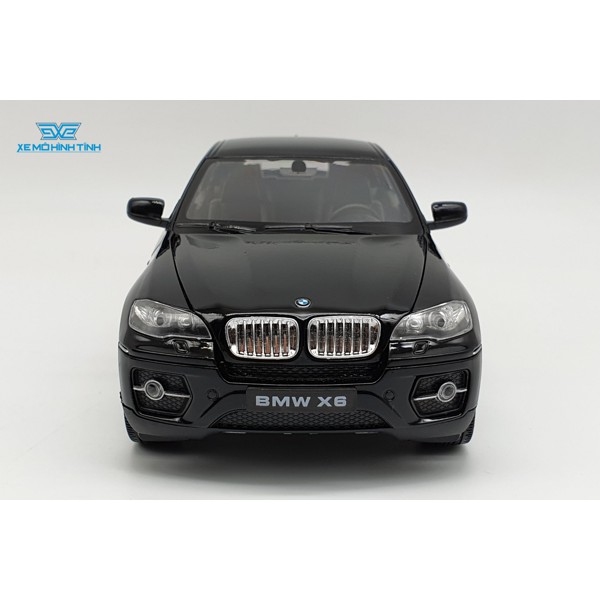 Xe Mô Hình Bmw X6 1:24 Welly (Đen)