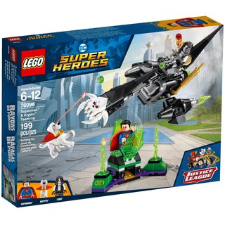 Bộ LEGO DC Comics 76096 - Superman và Krypto phối hợp!