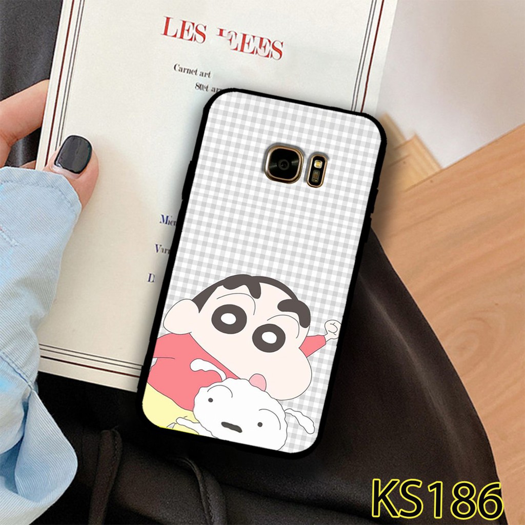 Ốp lưng Samsung S6/S6 Edge/S7/S7 Edge in hình Shin- Cậu bé bút chì siêu đẹp, độc, lạ_KINGSTORE.HN_Ốp SS S6/S6E/S7/S7E