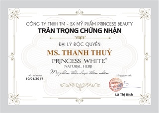 Sữa rửa mặt sữa gạo PRINCESSWHITE