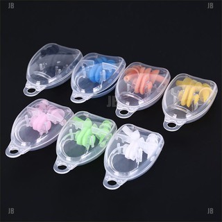 Set nút bịt tai/mũi bằng silicon mềm bảo vệ tai chống nước khi bơi