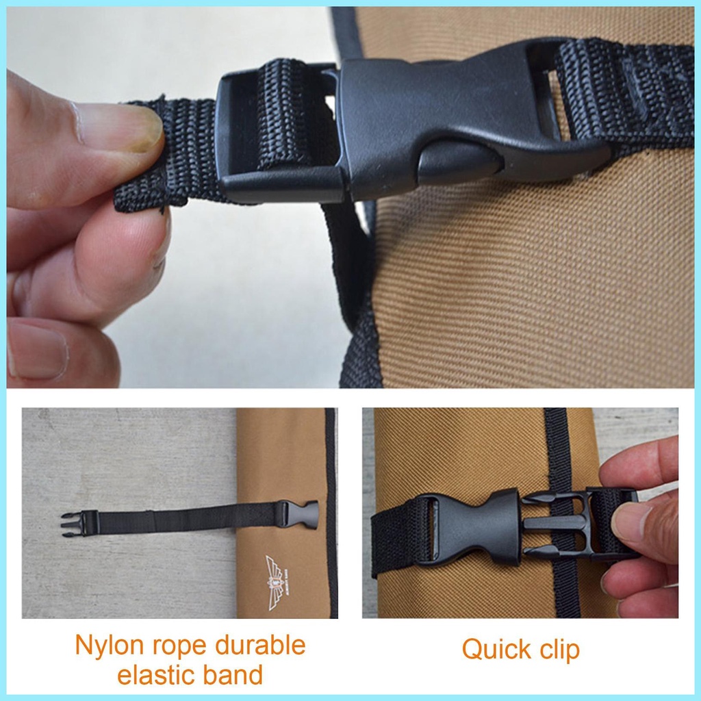 Túi Cuộn Đựng Dụng Cụ Sửa Chữa Đa Năng Chống Thấm Nước Tiện Lợi