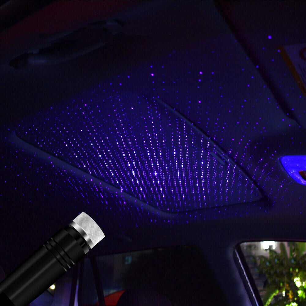 Đèn LED USB chiếu hình bầu trời sao tạo bầu không khí thích hợp trang trí bên trong xe hơi Đèn LED mini Tạo Hiệu Ứng Bầu Trời Đầy Sao Trang Trí Nội Thất Xe Hơi
