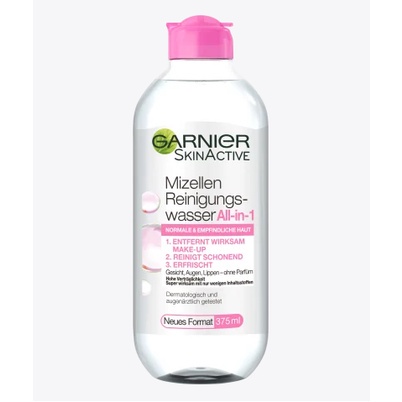 Nước tẩy trang Garnier SkinActive Mizellen Reinigungswasser All-in-1 400 ml màu hồng - ĐỨC | BigBuy360 - bigbuy360.vn
