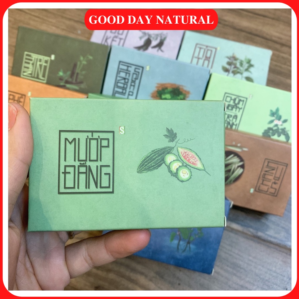 Xà bông sinh dược mướp đắng  - Xà phòng thiên nhiên Handmade Natural Organic Soap 100g
