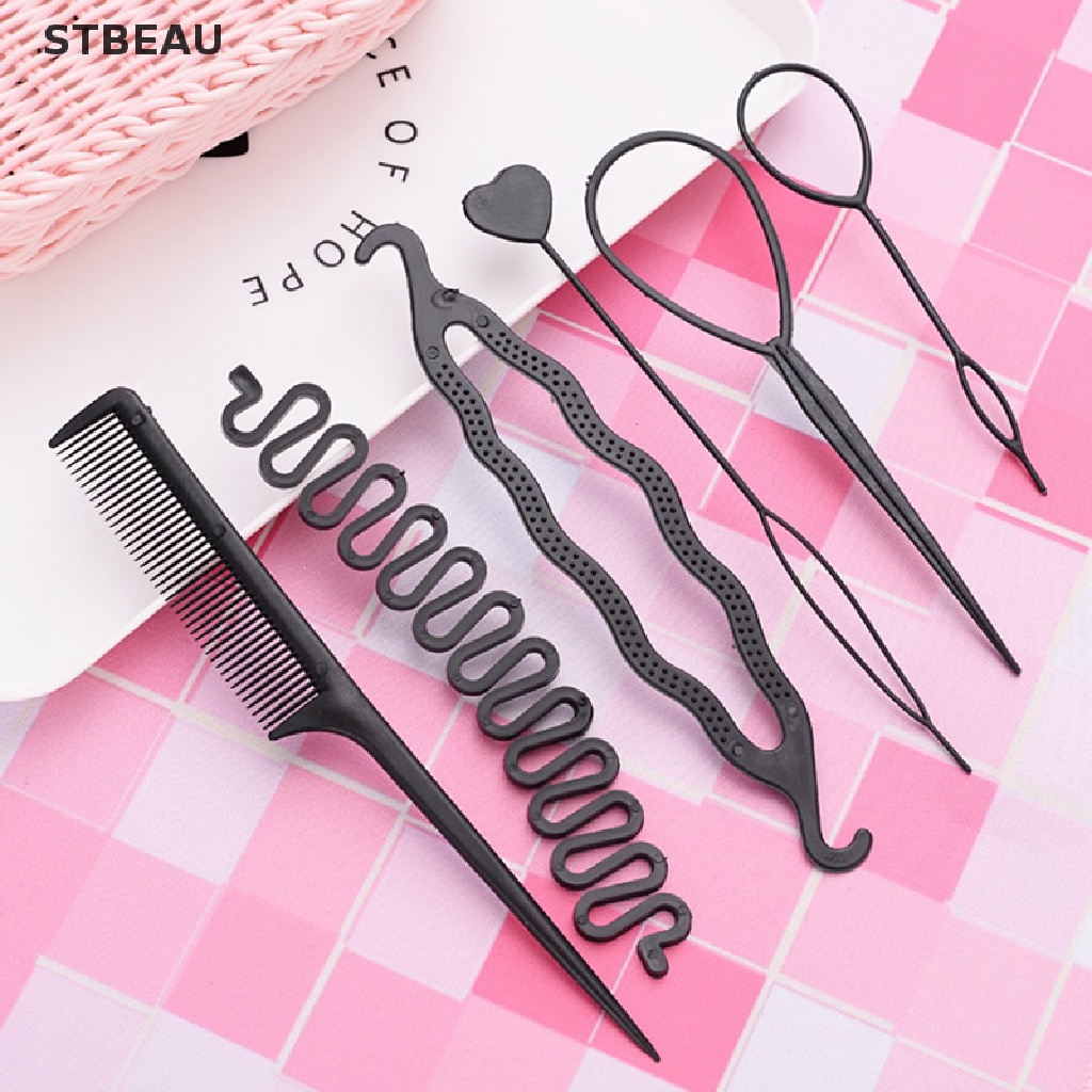 [Hàng mới về] Bộ 6 dụng cụ làm xoăn tóc tạo kiểu tóc MME dành cho trẻ em