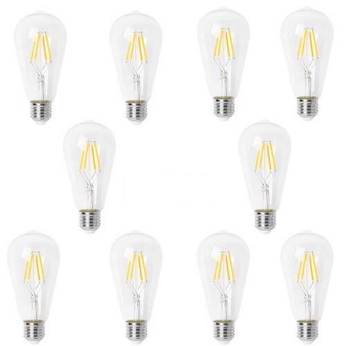 Bóng Đèn Edison ST64 4w 6w 8w 10w 12w - bóng thuỷ tinh cao cấp