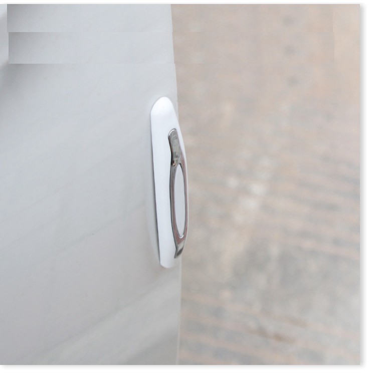 Bộ 4 chiếc nẹp chống va đập cánh cửa ô tô, xe hơi cao cấp BH-238-B - Trắng