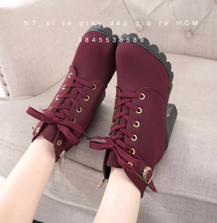 GIÀY BỐT NỮ CAO GÓT 7 PHÂN - BOOTS Nữ