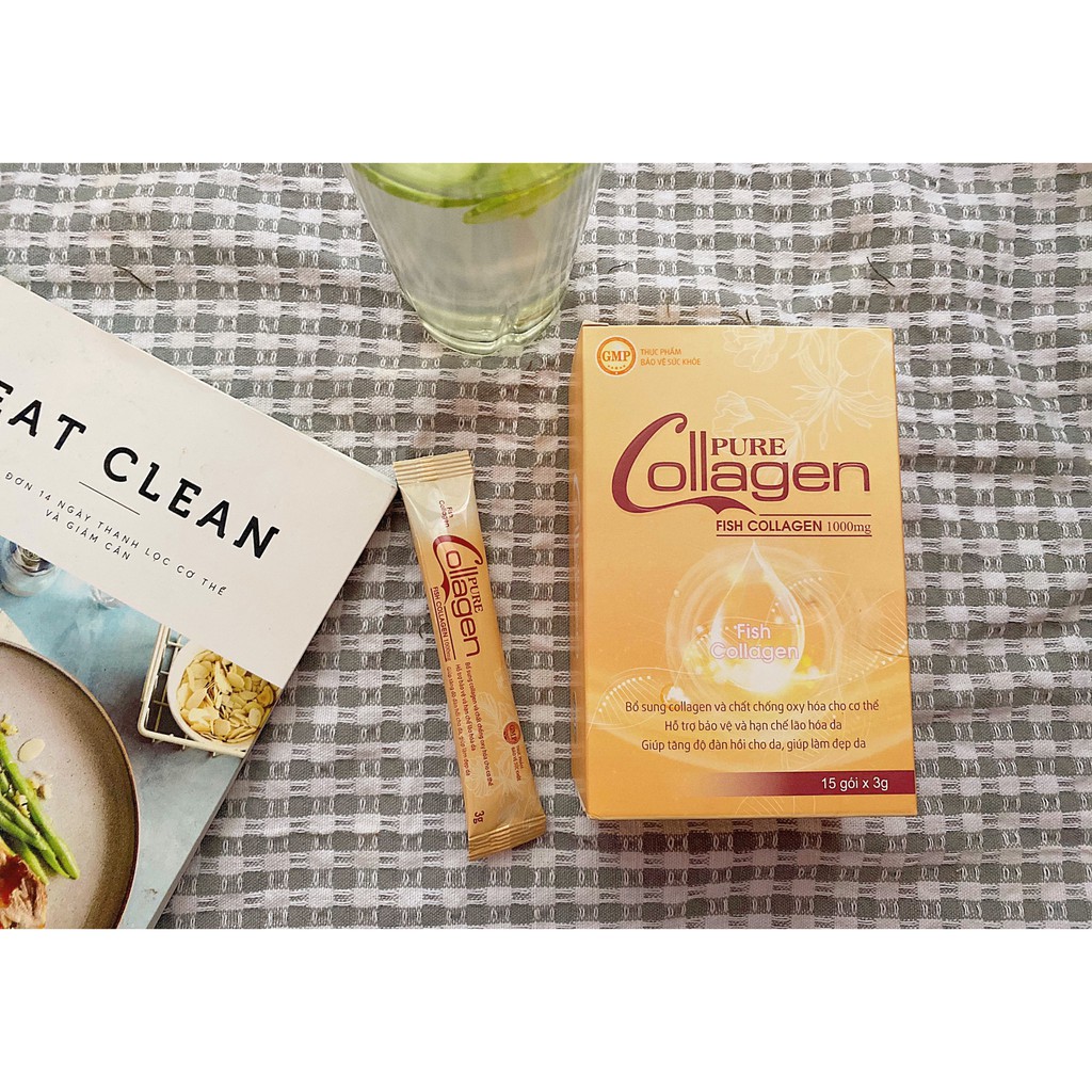 Collagen thủy phân từ cá cao cấp PURE COLLAGEN | Thế Giới Skin Care