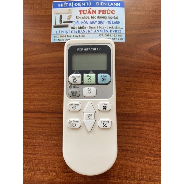 Remote điều khiển điều hoà HITACHI