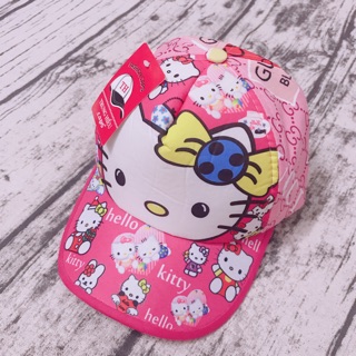 Nón kết vải mềm mèo hello kitti bé gái