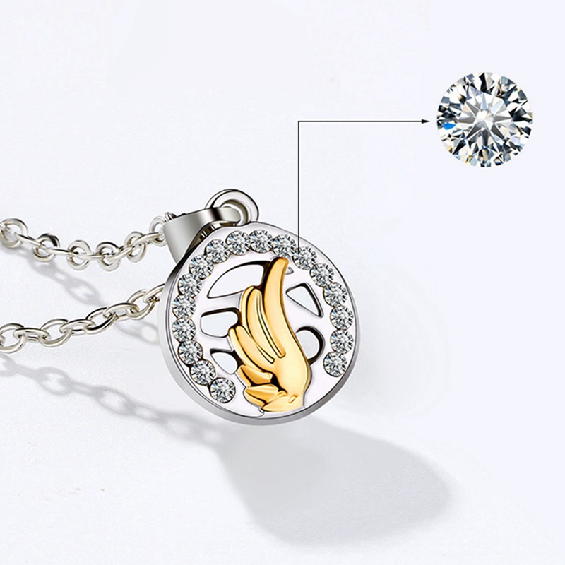 Set 2 vòng cổ mặt trăng và mặt trời thời trang cho cặp đôi