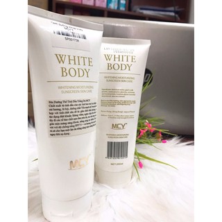 Kem dưỡng trắng da body MCY