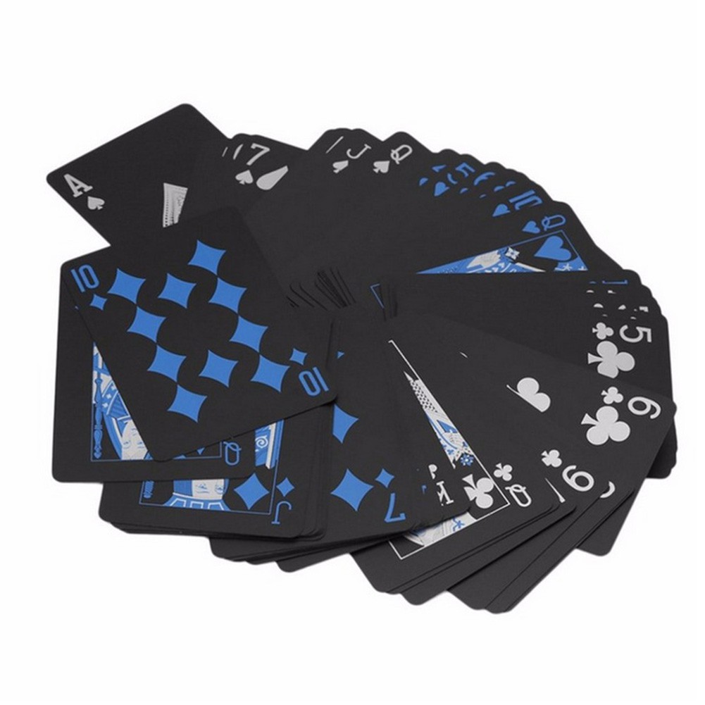 Set 54 Thẻ Bài Poker Bằng Nhựa Pvc Chống Thấm Nước