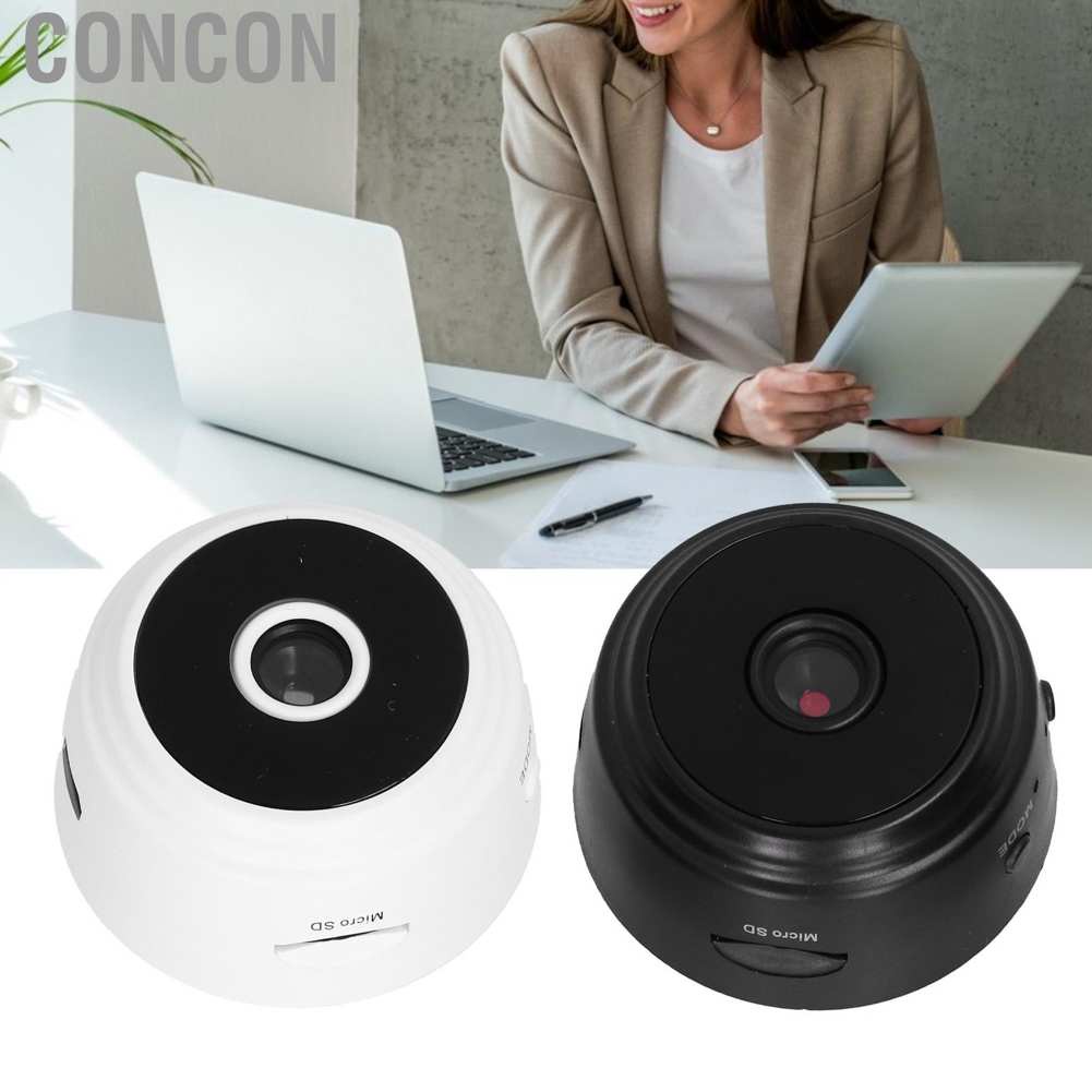 Webcam Hd 1080p Điều Khiển Từ Xa Không Dây Kết Nối Wifi Có Thể Sạc Lại Cho Máy Tính / Notebook / Tv Box