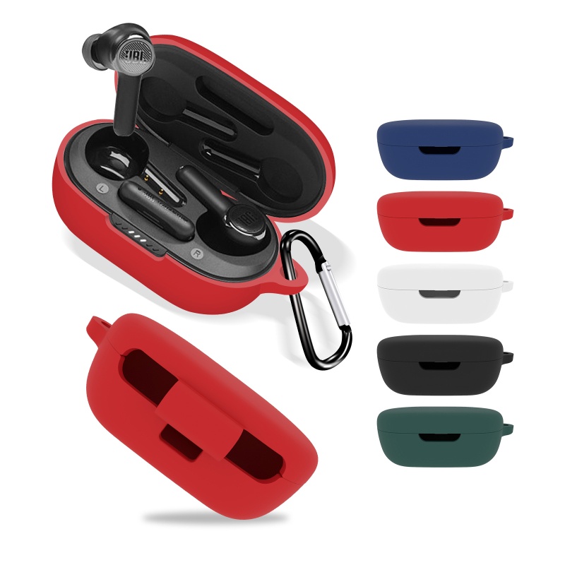 Vỏ Bảo Vệ Hộp Sạc Tai Nghe Jbl Quantumarphone Bằng Silicon Chống Thất Lạc Tiện Dụng