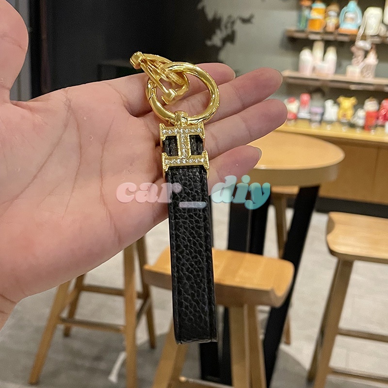 Móc Khóa Da PU Thiết Kế Mới Cao Cấp Thời Trang